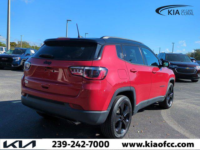 used 2021 Jeep Compass car, priced at $17,859