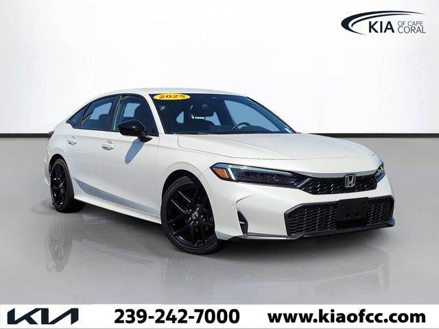 used 2025 Honda Civic car, priced at $25,799