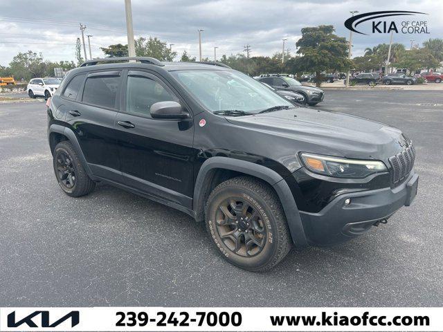 used 2021 Jeep Cherokee car, priced at $20,797