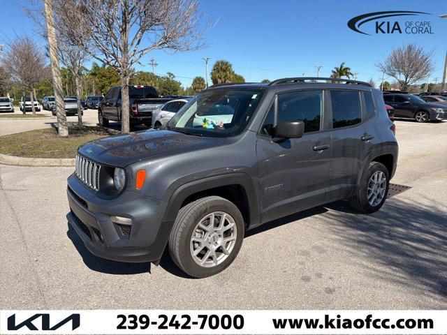 used 2022 Jeep Renegade car, priced at $16,862