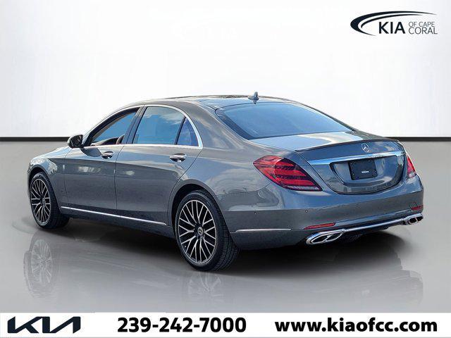 used 2018 Mercedes-Benz S-Class car, priced at $30,624