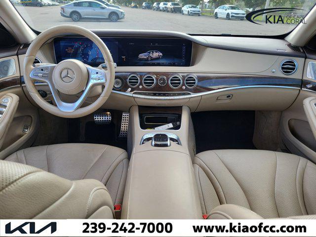 used 2018 Mercedes-Benz S-Class car, priced at $30,624