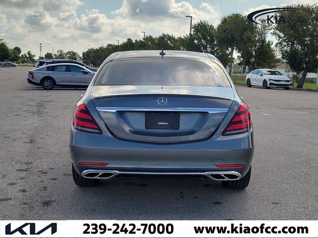 used 2018 Mercedes-Benz S-Class car, priced at $30,624