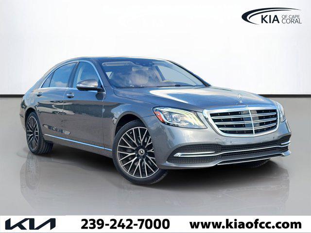 used 2018 Mercedes-Benz S-Class car, priced at $30,624