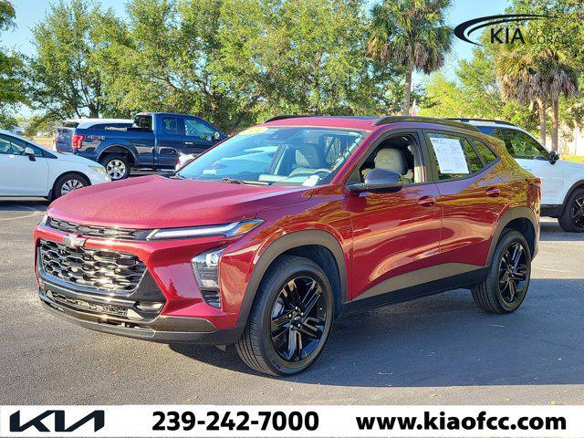 used 2024 Chevrolet Trax car, priced at $23,249