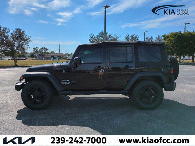 used 2017 Jeep Wrangler Unlimited car, priced at $16,496