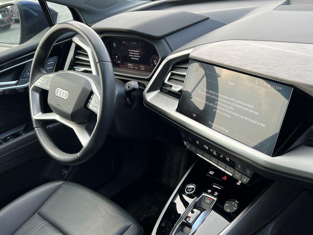 used 2023 Audi Q4 e-tron car, priced at $25,998