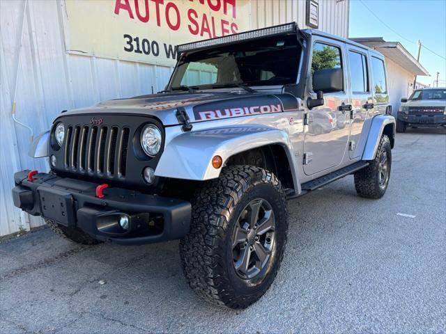 used 2018 Jeep Wrangler JK Unlimited car, priced at $23,975