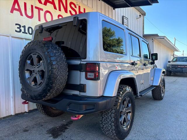 used 2018 Jeep Wrangler JK Unlimited car, priced at $23,975