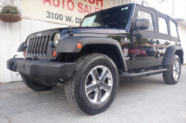 used 2013 Jeep Wrangler Unlimited car, priced at $13,825
