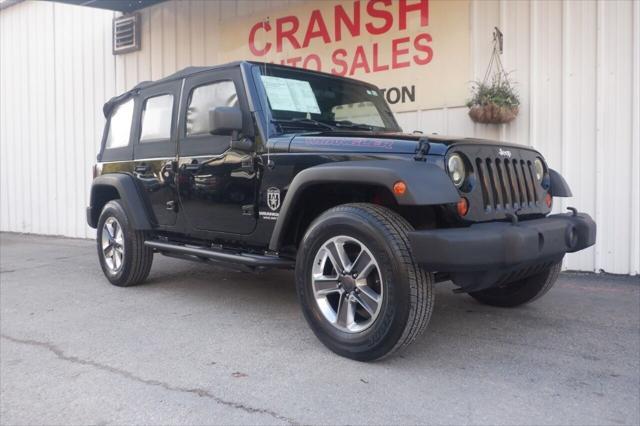 used 2013 Jeep Wrangler Unlimited car, priced at $13,825