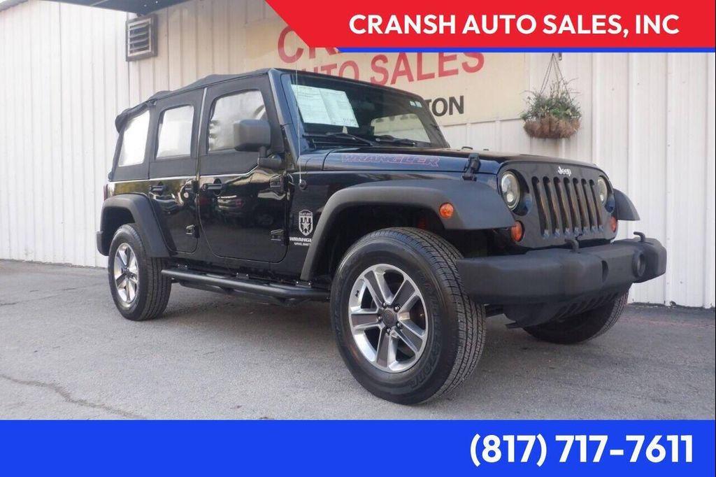 used 2013 Jeep Wrangler Unlimited car, priced at $13,975
