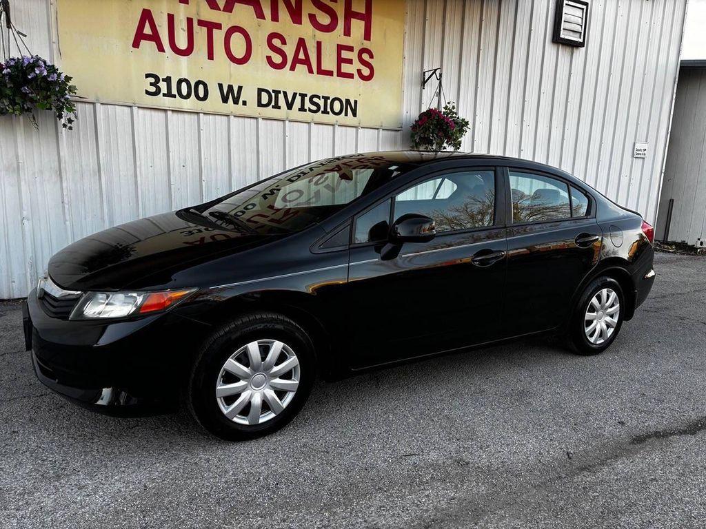 used 2012 Honda Civic car, priced at $6,498