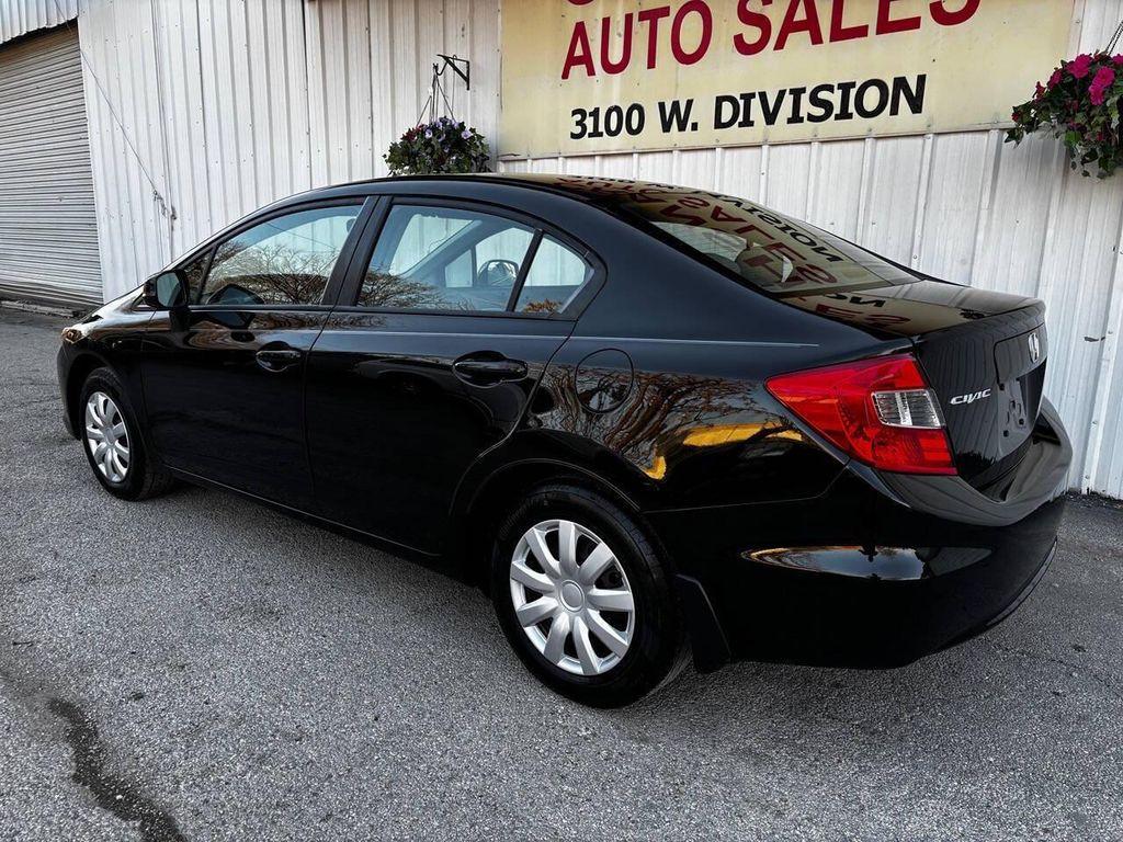 used 2012 Honda Civic car, priced at $6,498