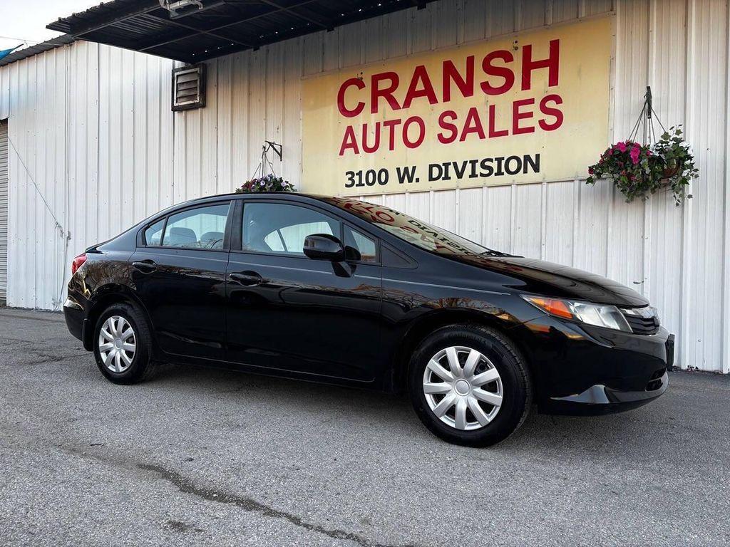 used 2012 Honda Civic car, priced at $6,498
