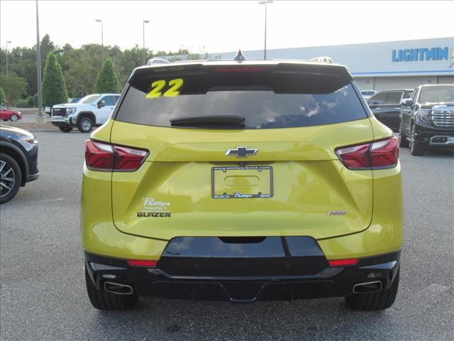 used 2022 Chevrolet Blazer car, priced at $26,544