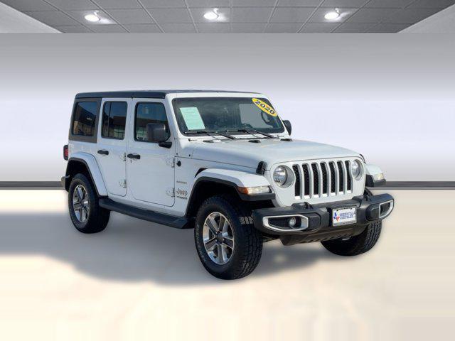 used 2020 Jeep Wrangler Unlimited car, priced at $23,588
