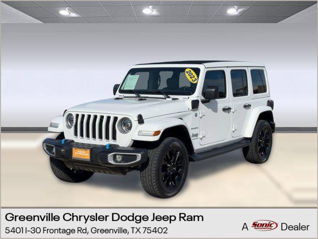 used 2023 Jeep Wrangler 4xe car, priced at $30,999