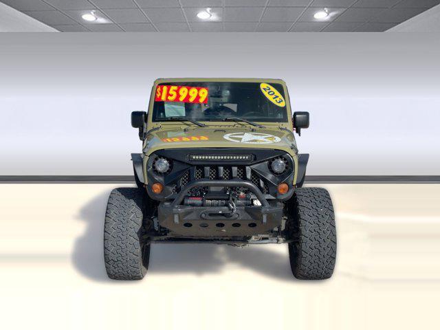 used 2013 Jeep Wrangler Unlimited car, priced at $15,999
