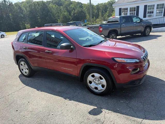 used 2017 Jeep Cherokee car, priced at $12,121
