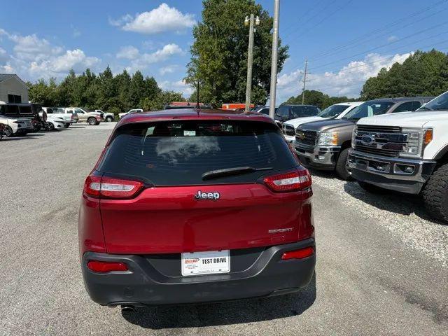 used 2017 Jeep Cherokee car, priced at $12,121