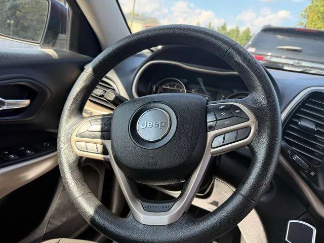 used 2017 Jeep Cherokee car, priced at $12,121