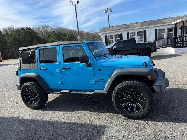 used 2018 Jeep Wrangler JK Unlimited car, priced at $19,888
