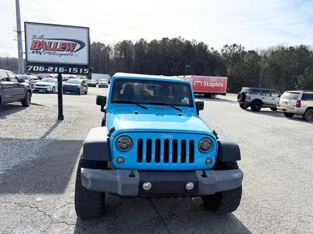 used 2018 Jeep Wrangler JK Unlimited car, priced at $19,888