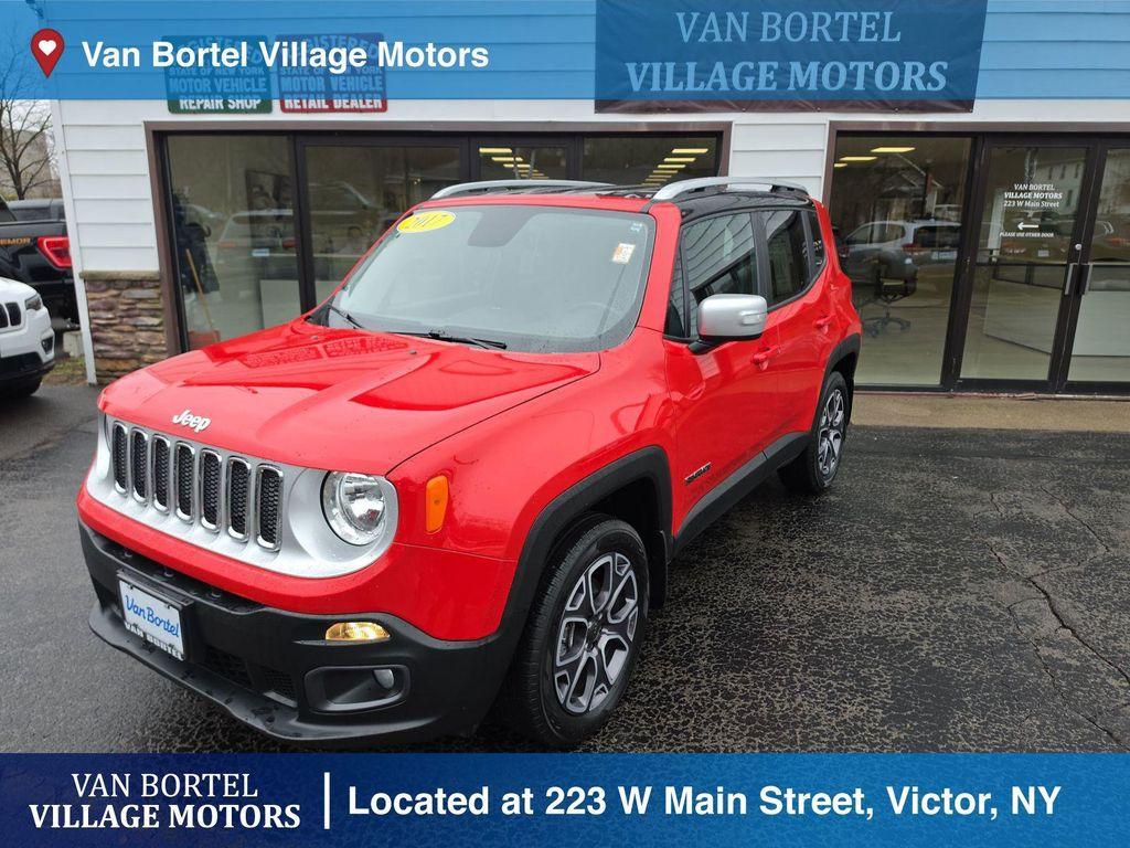 used 2017 Jeep Renegade car, priced at $14,200