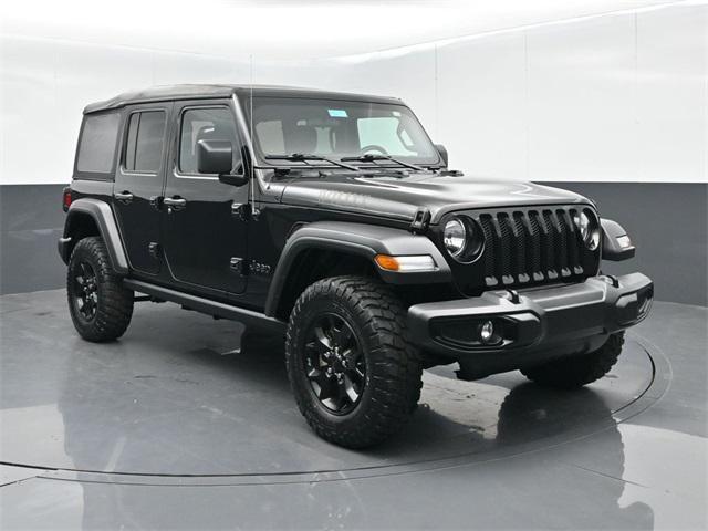 used 2022 Jeep Wrangler Unlimited car, priced at $31,399