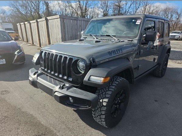 used 2022 Jeep Wrangler car, priced at $30,395