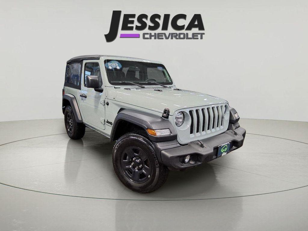 used 2023 Jeep Wrangler car, priced at $29,447