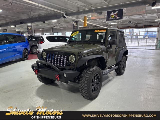 used 2016 Jeep Wrangler car, priced at $21,999