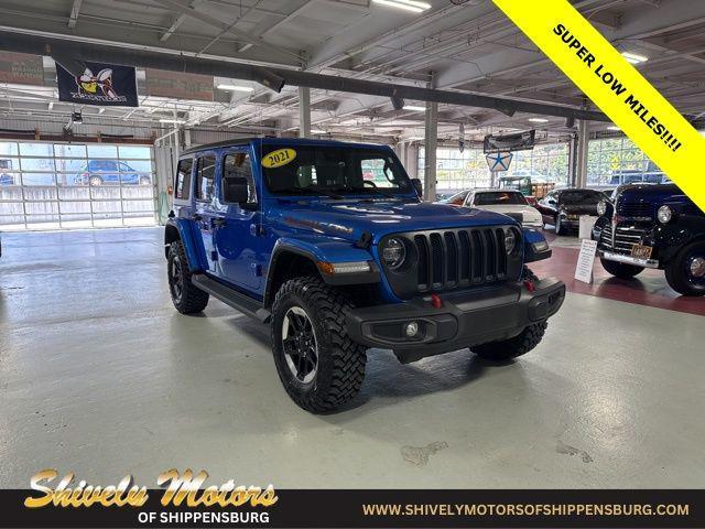 used 2021 Jeep Wrangler Unlimited car, priced at $39,119
