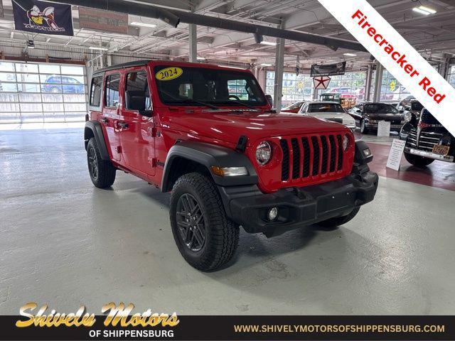 used 2024 Jeep Wrangler car, priced at $35,804