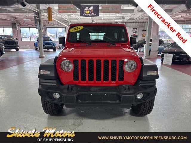 used 2024 Jeep Wrangler car, priced at $35,804