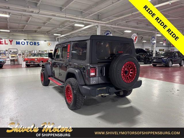 used 2022 Jeep Wrangler Unlimited car, priced at $26,117