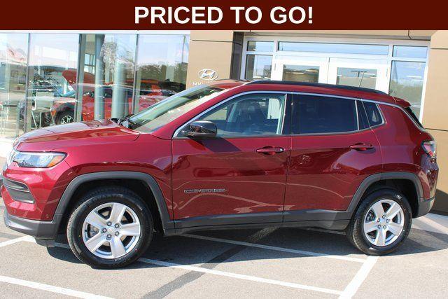 used 2022 Jeep Compass car, priced at $18,224