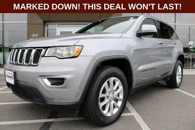 used 2021 Jeep Grand Cherokee car, priced at $21,500