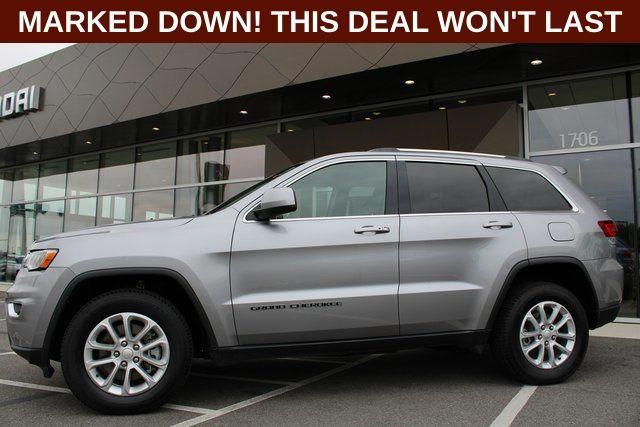 used 2021 Jeep Grand Cherokee car, priced at $21,500
