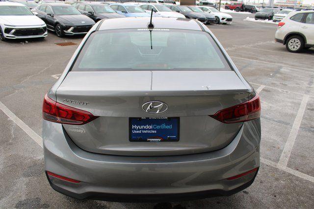 used 2022 Hyundai Accent car, priced at $13,794
