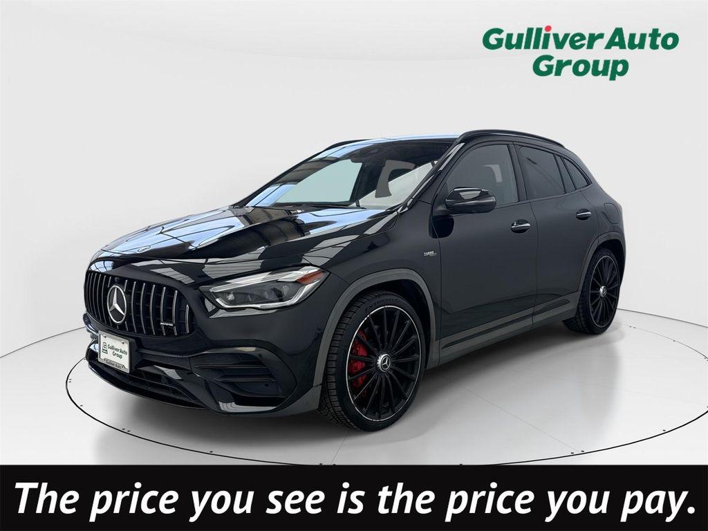 used 2021 Mercedes-Benz AMG GLA 45 car, priced at $30,588
