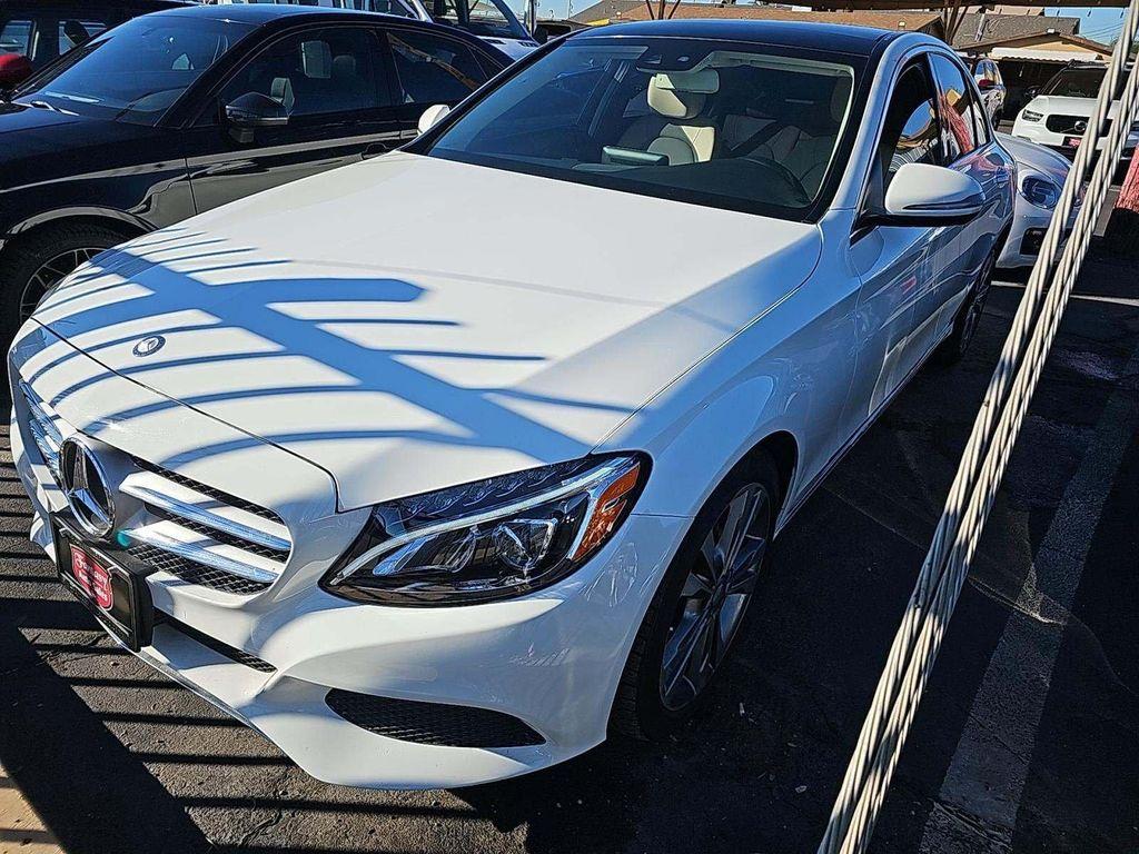 used 2017 Mercedes-Benz C-Class car, priced at $15,588
