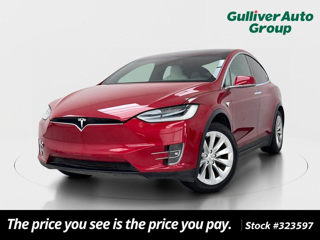 used 2021 Tesla Model X car, priced at $34,688