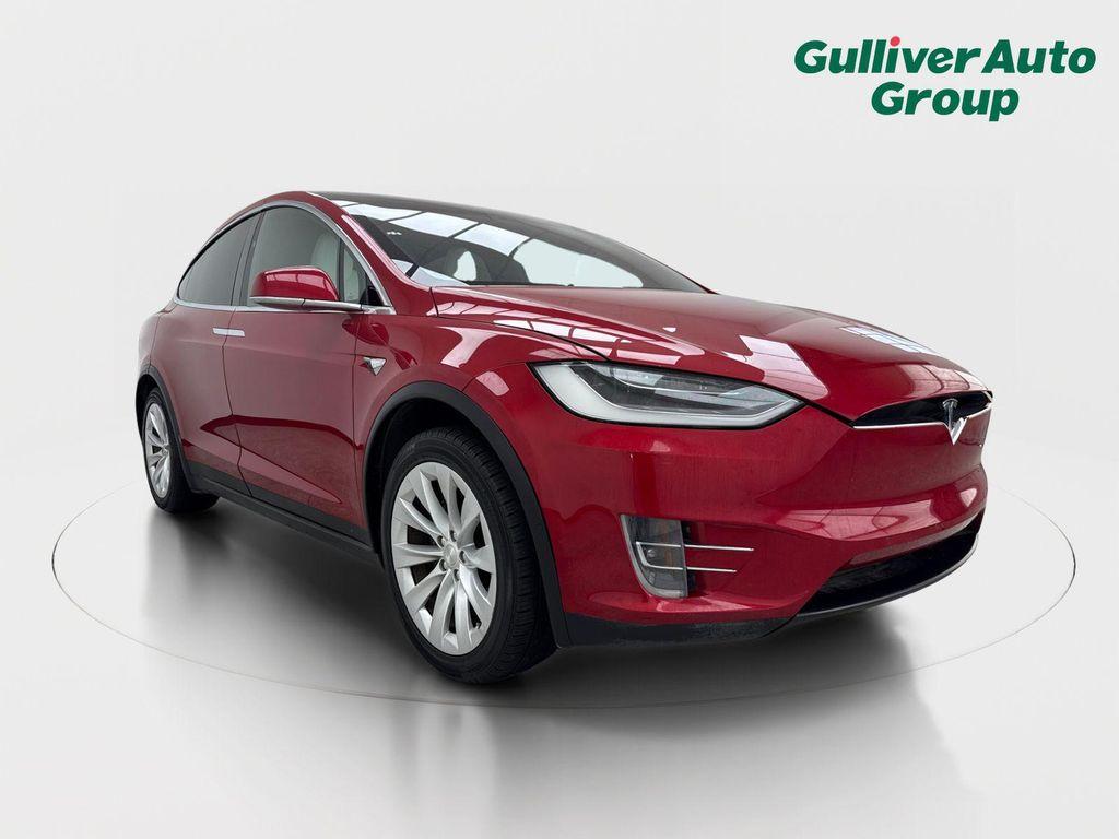used 2021 Tesla Model X car, priced at $34,688