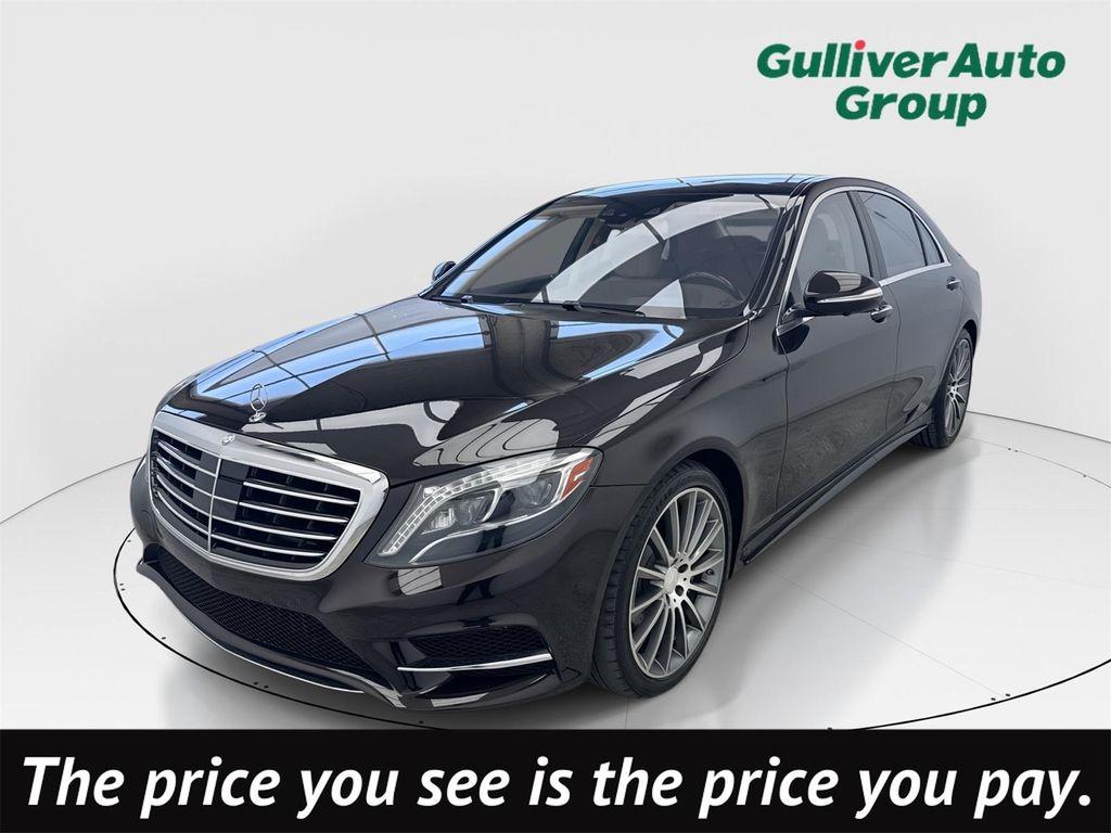 used 2015 Mercedes-Benz S-Class car, priced at $22,188