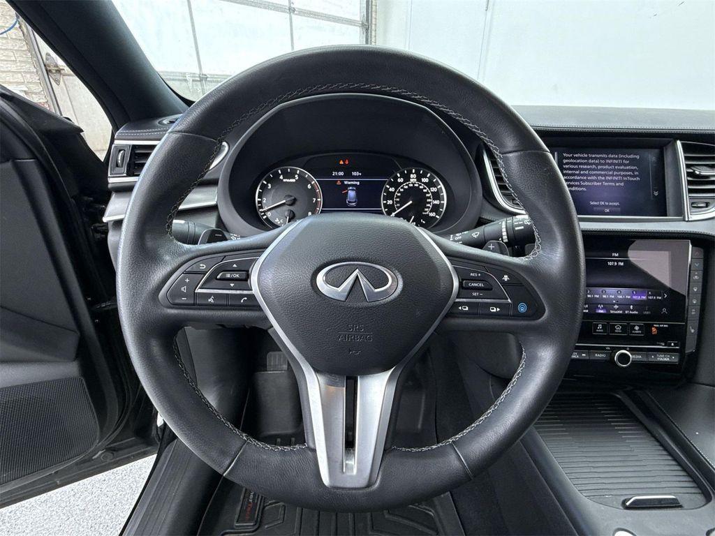 used 2022 INFINITI QX50 car, priced at $24,658