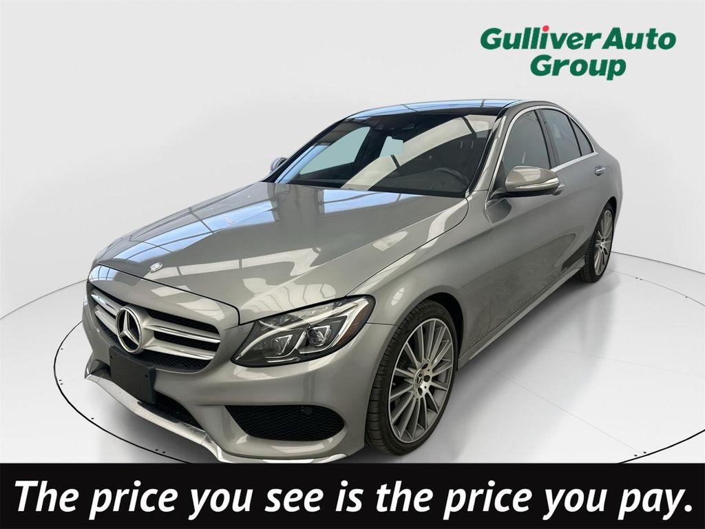 used 2015 Mercedes-Benz C-Class car, priced at $16,988