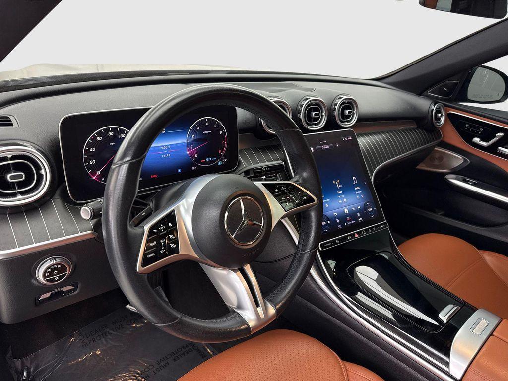 used 2022 Mercedes-Benz C-Class car, priced at $27,988