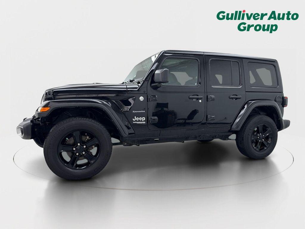 used 2021 Jeep Wrangler Unlimited car, priced at $25,388